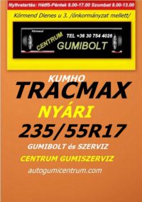 235 55R17 tracmax-uj-nyari-gumi-gumibolt-es-szerviz-centrum-gumiszerviz-kormend-nyari-gumi
