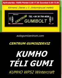 kumho WP52 wintercraft -kumho-uj-teli-gumik-webaruhaz-centrum-gumiszerviz-kft-gumibolt-es-szerviz-kormend-autogumi