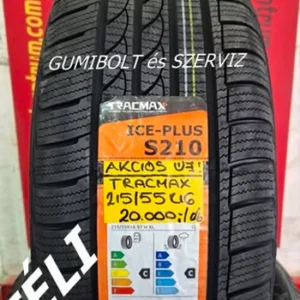 215 55r16 TRACMAX új téli gumi