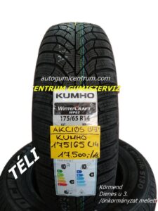 175-65r14-uj-teli-gumik-175 65r14 új kumho téli gumi- centrum gumiszerviz-175/65R14-akcios téligumi.