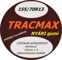 155 70R13 tracmax-akcios-nyari