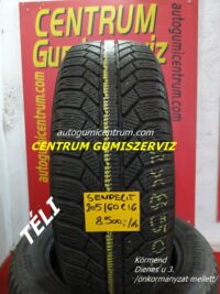 205/60r16 használt téli gumi Semperit 2db