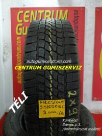 215/65r16c használt téli kisteher Firestone 2db