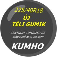 225/40R18 KUMHO új téli gumi