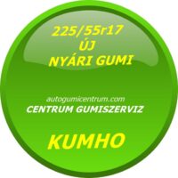 225/55R17 KUMHO nyári gumi