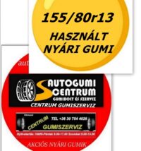 155/80r13 használt nyári
