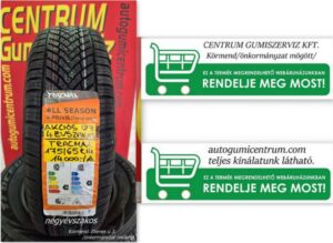175 65R14 Tracmax négyévszakos gumi - all season gumik- 4évszak-