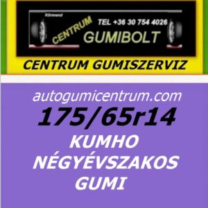 175 65r14 kumho négyévszakos gumi- centrum gumiszerviz-autogumicentrum-gumibolt és szerviz-kormend-all season
