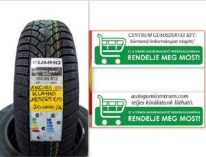 185 65r15 kumho négyévszakos gumi - all season gumik-185 65r15 négyévszakos gumi - all season gumik-