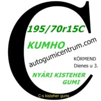 195 70r15c új kumho nyári