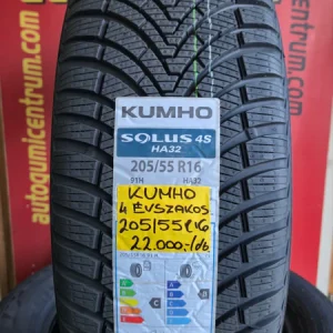 205 55R16 KUMHO Solus 4S HA32 - KUMHO négyévszakos gumi
