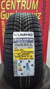 205 55R16 KUMHO négyévszakos gumi - all season - 4évszakos gumi - egesz évben
