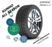 205 55r16 Kumho Négyévszakos gumi, Kumho all seaon gumi. gumibolt