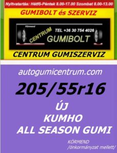 205 55r16 kumho-all-seasn-gumi-centrum-gumiszerviz-autogumicentrum-gumibolt-es-szerviz-kormend-kumho-negyevszakos-gumi