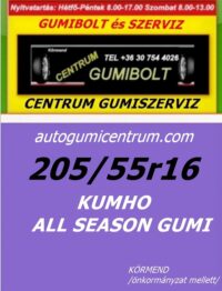 205 55r16 kumho-all-seasn-gumi-centrum-gumiszerviz-autogumicentrum-gumibolt-es-szerviz-kormend-kumho-negyevszakos-gumik