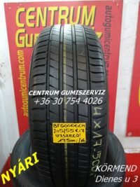 205/55r17 használt nyári gumi Bfgoodrich 4db