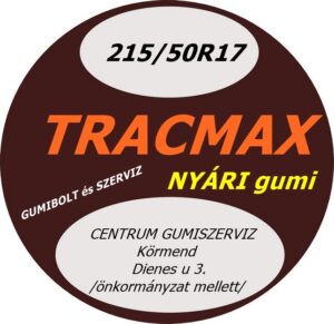 215 50R17 tracmax akcios nyari