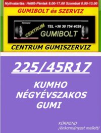 225 45R17 kumho-negyevszakos-gumi-centrum-gumiszerviz-autogumicentrum-gumibolt-es-szerviz-kormend-all-season