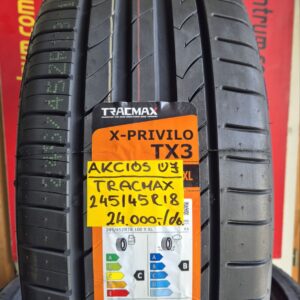 245 45R18 Tracmax akciós nyári gumi - Tracmax  X Privilo TX3 245 45 R18 100Y XL nyári gumi - 245 45R18 akciós nyári gumi