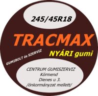 245 45R18 tracmax akcios nyari