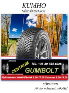 175/65r14 KUMHO négyévszakos gumi-KUMHO-negyevszakos-gumi-akcios-negyevszakos-gumik-AS-negyevszakos-gumik-all-seaon-gumi-4-evszakos-gumik-uj-gumik-