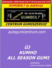 kumho all season gumi- centrum gumiszerviz-autogumicentrum-gumibolt és szerviz-kormend-kumho négyévszakos gumi