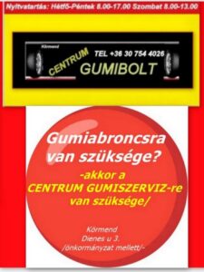 gumiabroncsra van szüksége-uj-nyari-gumik-kormend-centrum-gumiszerviz-gumibolt és szerviz- autogumicentrum