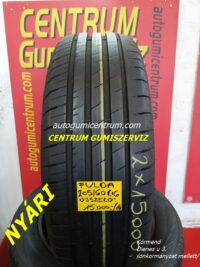 205/60r16 használt nyári gumi Fulda 2db