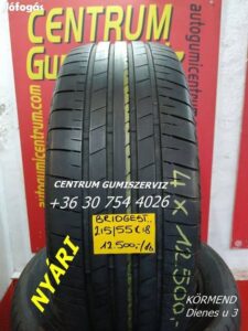 215_55r18_hasznalt_nyari_gumi_Bridgestone_4db-centrum gumiszerviz kormend