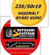 235/50r19 használt nyári