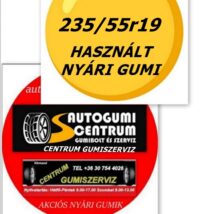 235/55r19 használt nyári