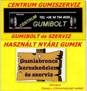 hasznalt nyari-gumik-gumibolt-es-szerviz-centrum-gumiszerviz-nyari-gumik-gumiabroncs kereskedés és szerviz