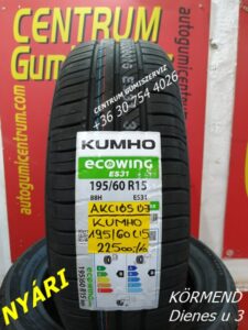KUMHO nyári gumi