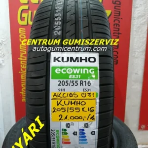 205-55r16-kumho ecowing es 31-nyari-gumi-autogumicentrum-kormend - gumibolt és szerviz