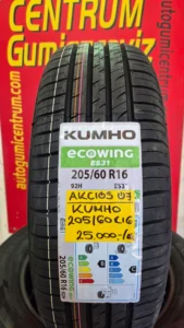 205 60r16-kumho ecowing es 31-nyari-gumi-autogumicentrum-kormend - gumibolt és szerviz