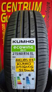 215-60R16-kumho ecowing es 31-nyari-gumi-autogumicentrum-kormend - gumibolt és szerviz