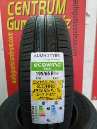 195/65R15 KUMHO nyári gumi. DOT 2023"