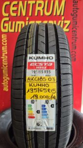 195 65R15 KUMHO új akcios nyári gumi - 195 65R15 KUMHO HS52 nyári gumi -