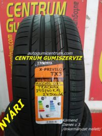 255/40r19 Tracmax akciós nyári gumi