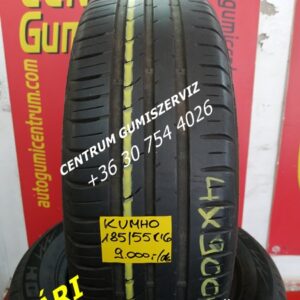 185/55r16 hasznalt nyari gumi Kumho 4db