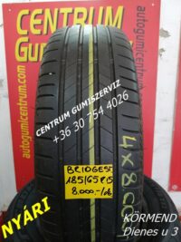 185/65r15 használt nyári gumi Bridgestone 4db