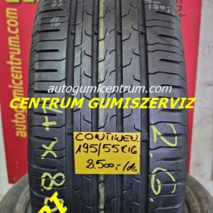 195/55r16 használt nyári gumi Continental 4db 2.g