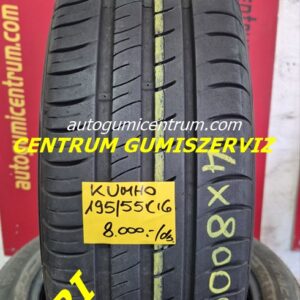 195/55r16 használt nyári gumi Kumho 4db
