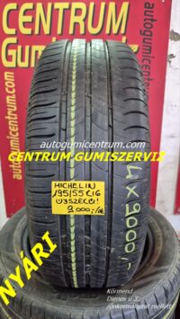 195/55r16 használt nyári gumi Michelin 4db