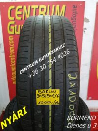 205/50r17 hasznalt nyari gumi Barum 2db