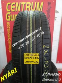 205/55r16 hasznalt nyari gumi Michelin 2db