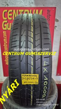 215/65r17 használt nyári gumi Hankook 4db