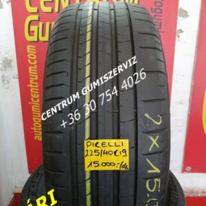 225/40r19 hasznalt nyari gumi Pirelli 2db