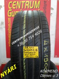 245/45r18 hasznalt nyari gumi Arivo 4db