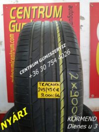 245/45r18 hasznalt nyari gumi Tracmax 2db